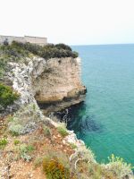 Steinige Felsenküste des Nord-Gargano