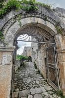 Eingang zum Kloster von Pulsano