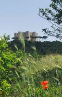 Traumblick bei Traumwetter auf das Staufferkastell