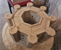 Draufsicht auf das Oktagon, Modell