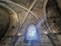 Einer der Räume des Castell del Monte