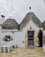 Hof eines Trullo