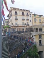 auf dem Weg zum Hafen in Sorrent