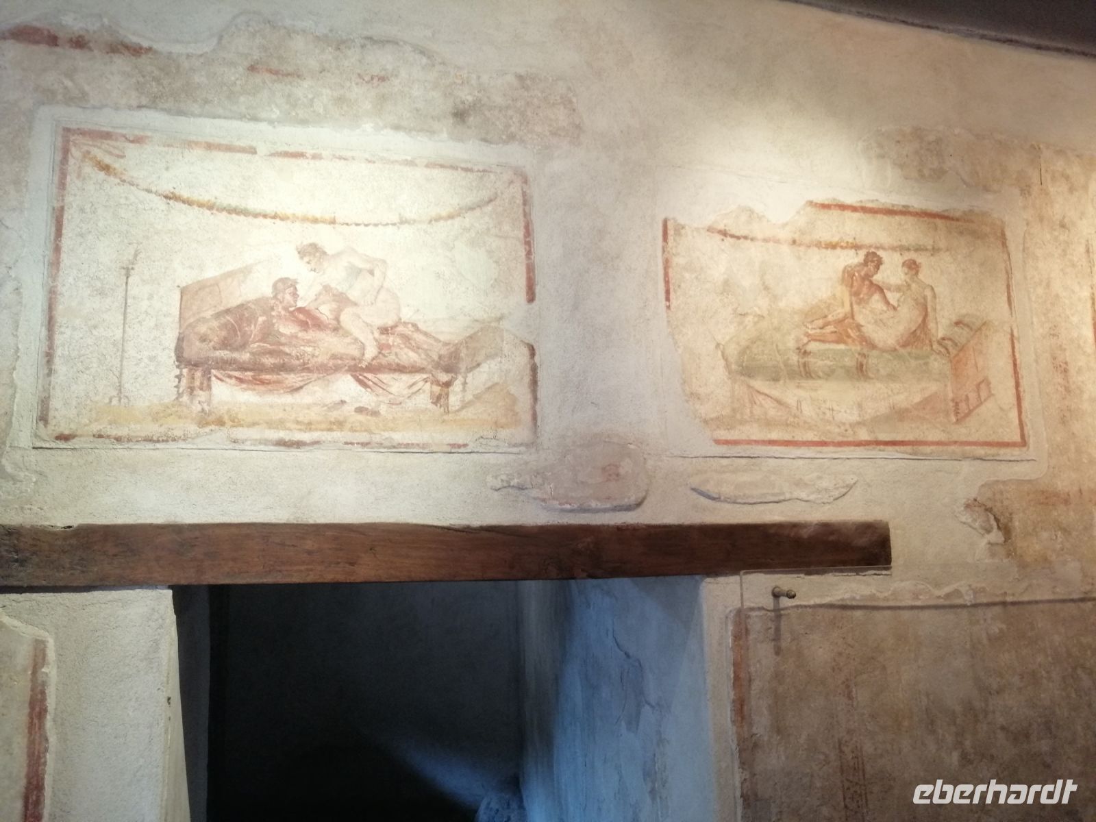 Wand-Mosaiken in Lupanare, Pompej