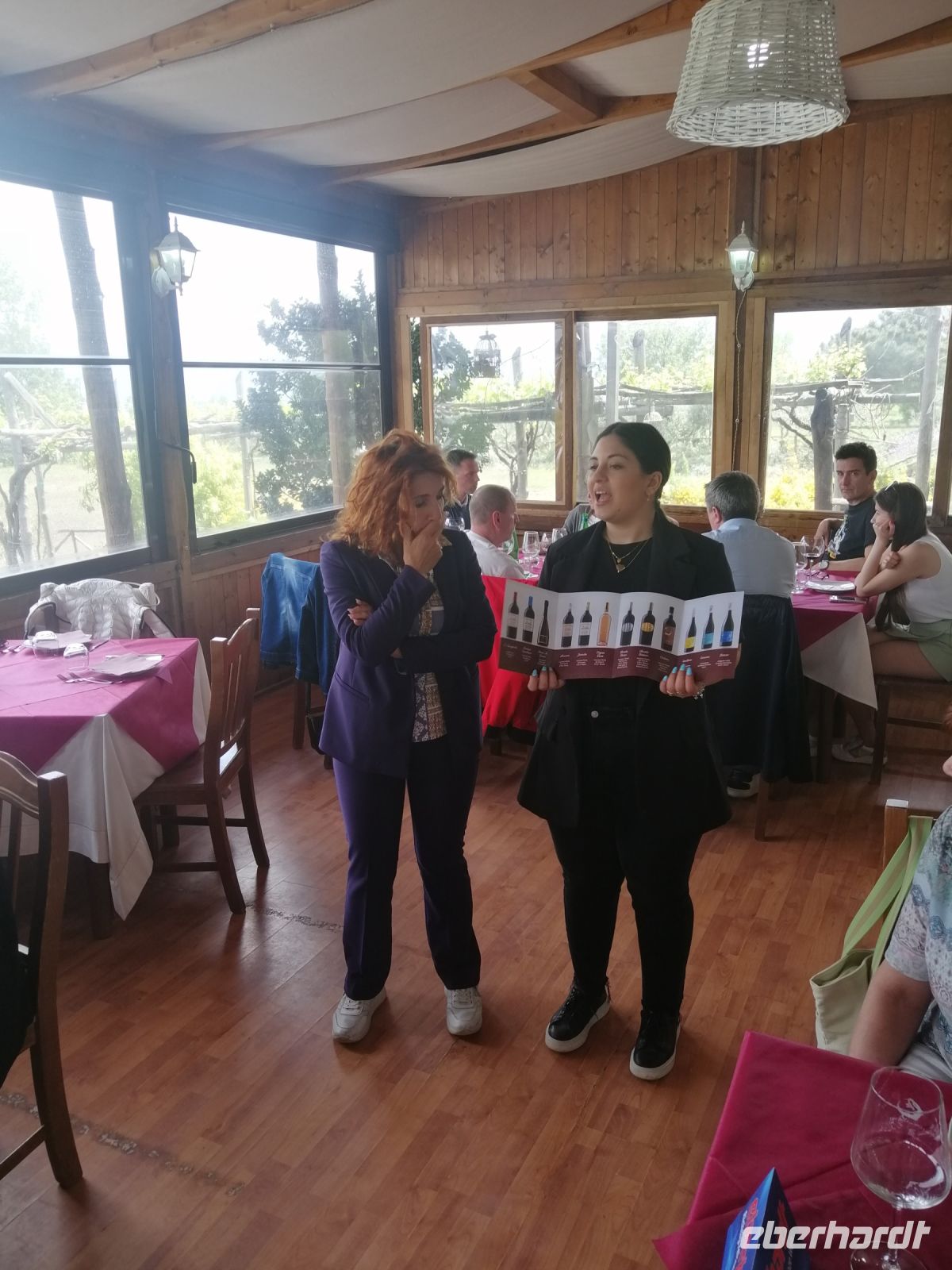 Mittagessen in Cantina der Vesuvio 