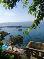 Schwimmbad in unserem Hotel in Sorrent