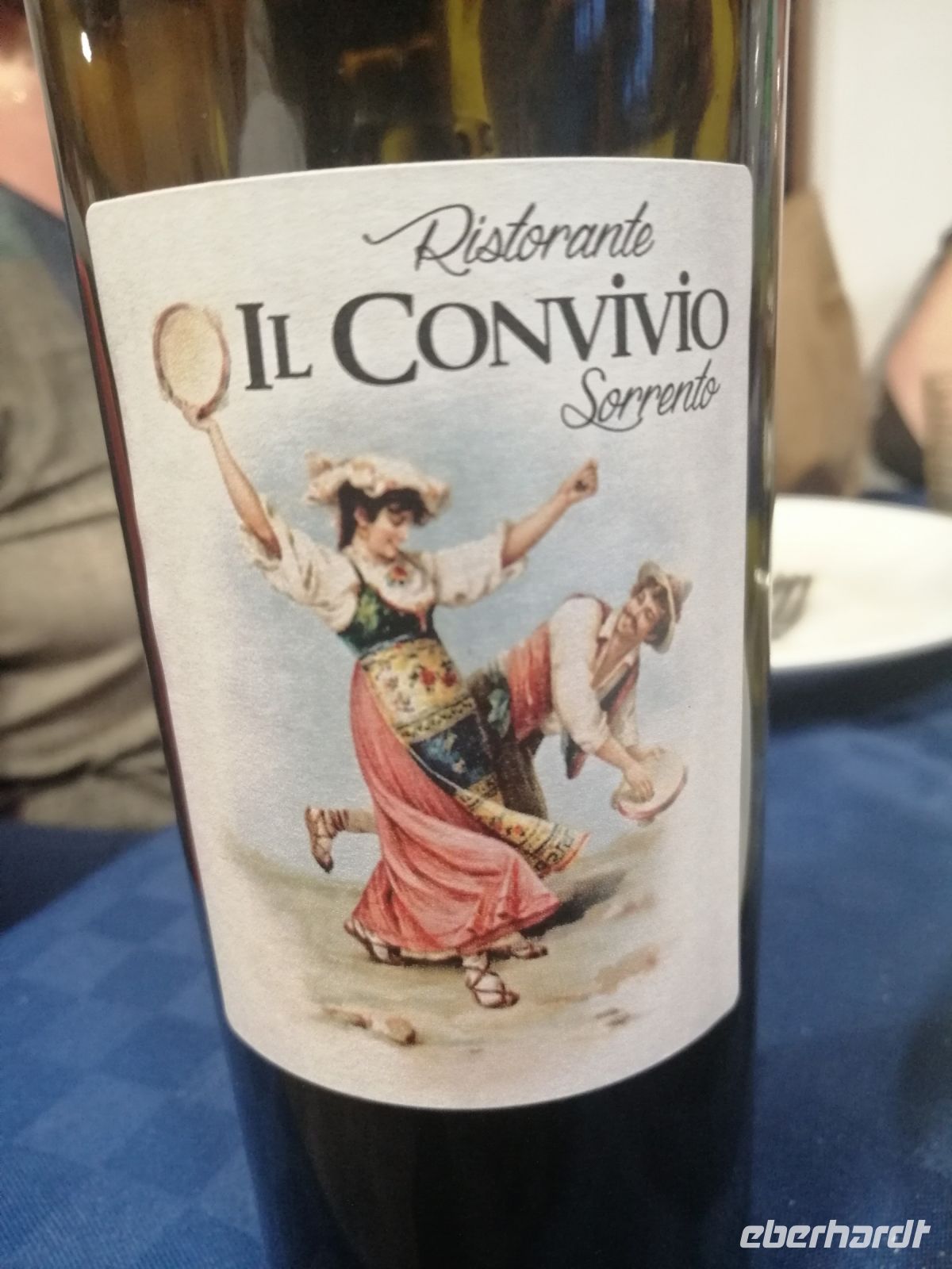 Abendessen im Resataurant Il Convivio am vorletzten Tag