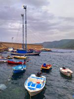 029 Kalabrien Scilla Fischerboote im Hafen