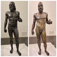 024 Kalabrien Reggio Calabria Museum Bronzestatuen von Riace