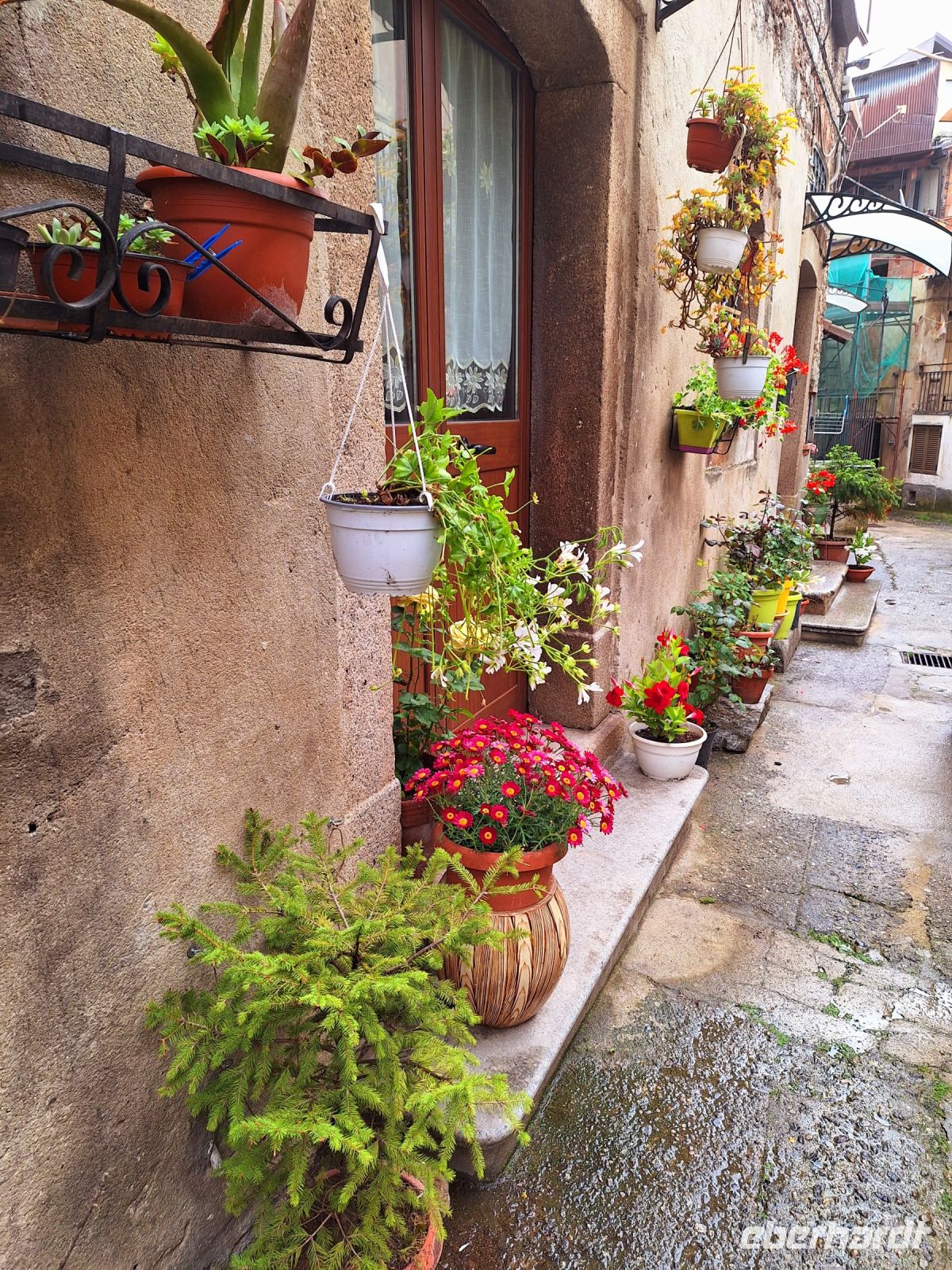 053 Kalabrien Serra San Bruno Altstadt