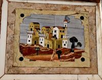 069 Kalabrien Gerace Marmorintarsien - Detail