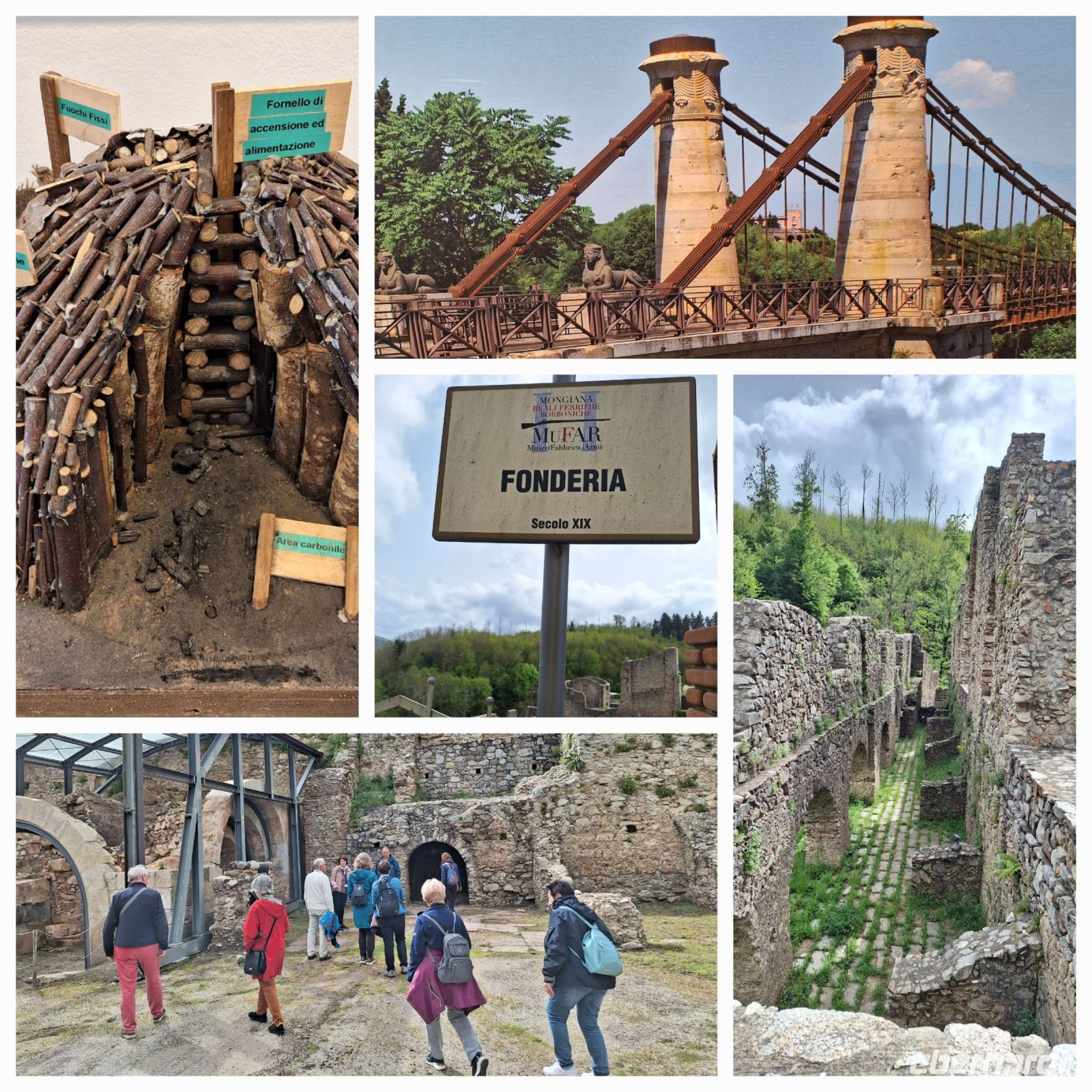 058 Kalabrien Mongiana Eisengießerei