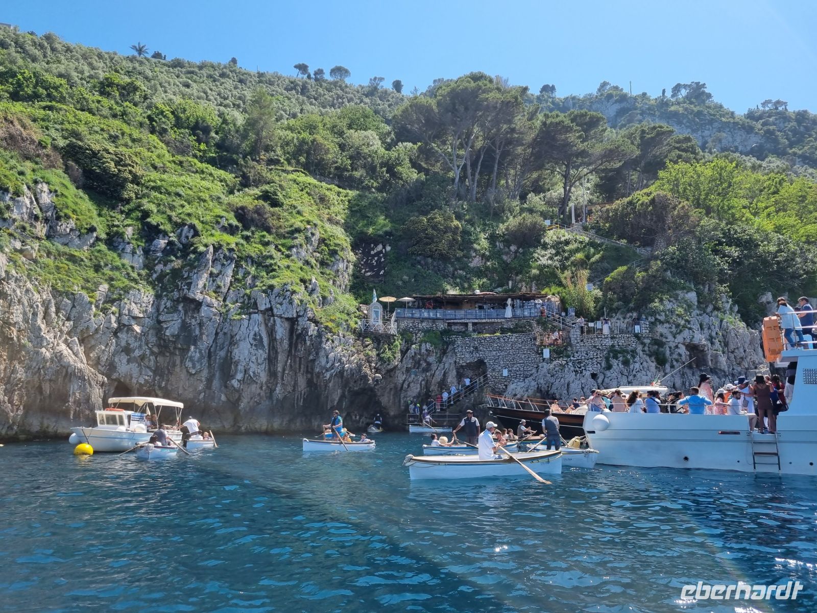 Eingang zur Blauen Grotte