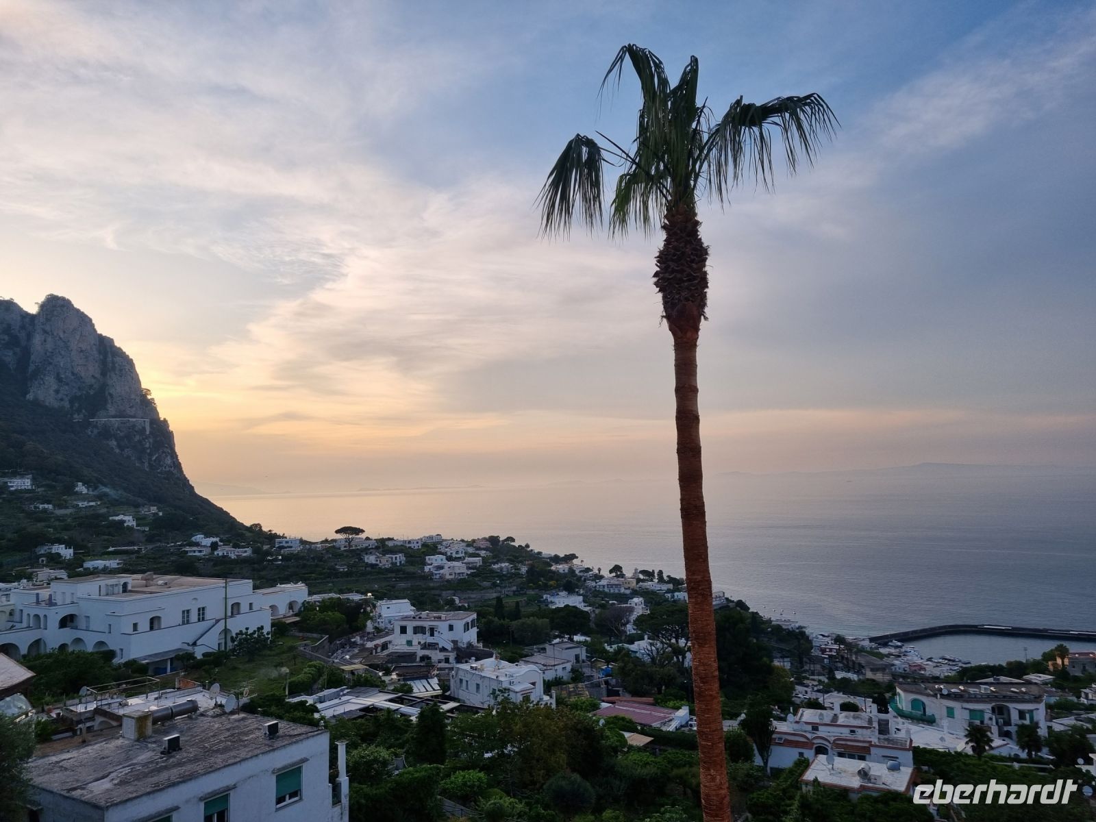 Abendstimmung auf der Insel Capri 