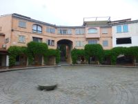 Den großen Stöpsel auf der Piazetta hätten wir an dem Tag gerne gezogen, um den Regen abfließen zu lassen.