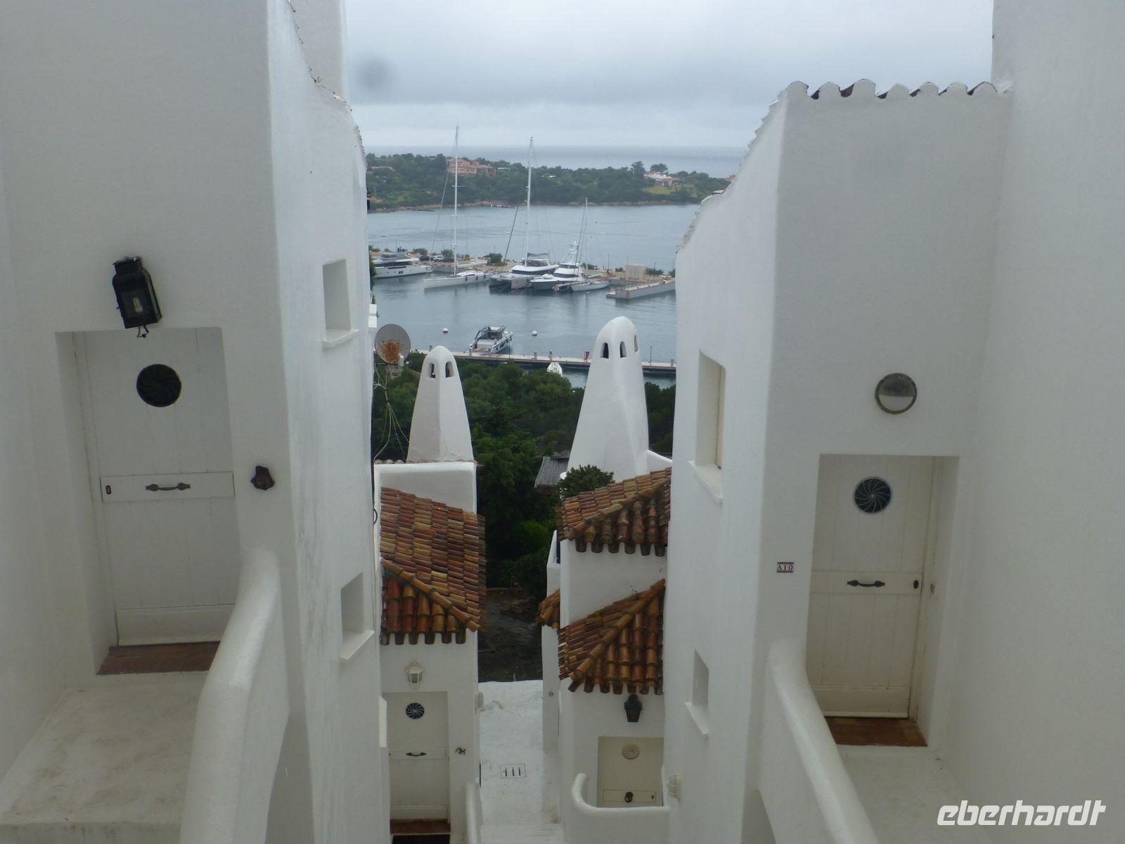 Hübsche Motive, wohin man schaut in Porto Cervo.