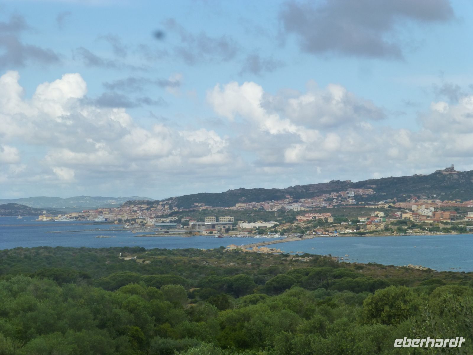 Das Museum Garibaldi ist heute geschlossen, doch der Blick von dort ist sehr schön.