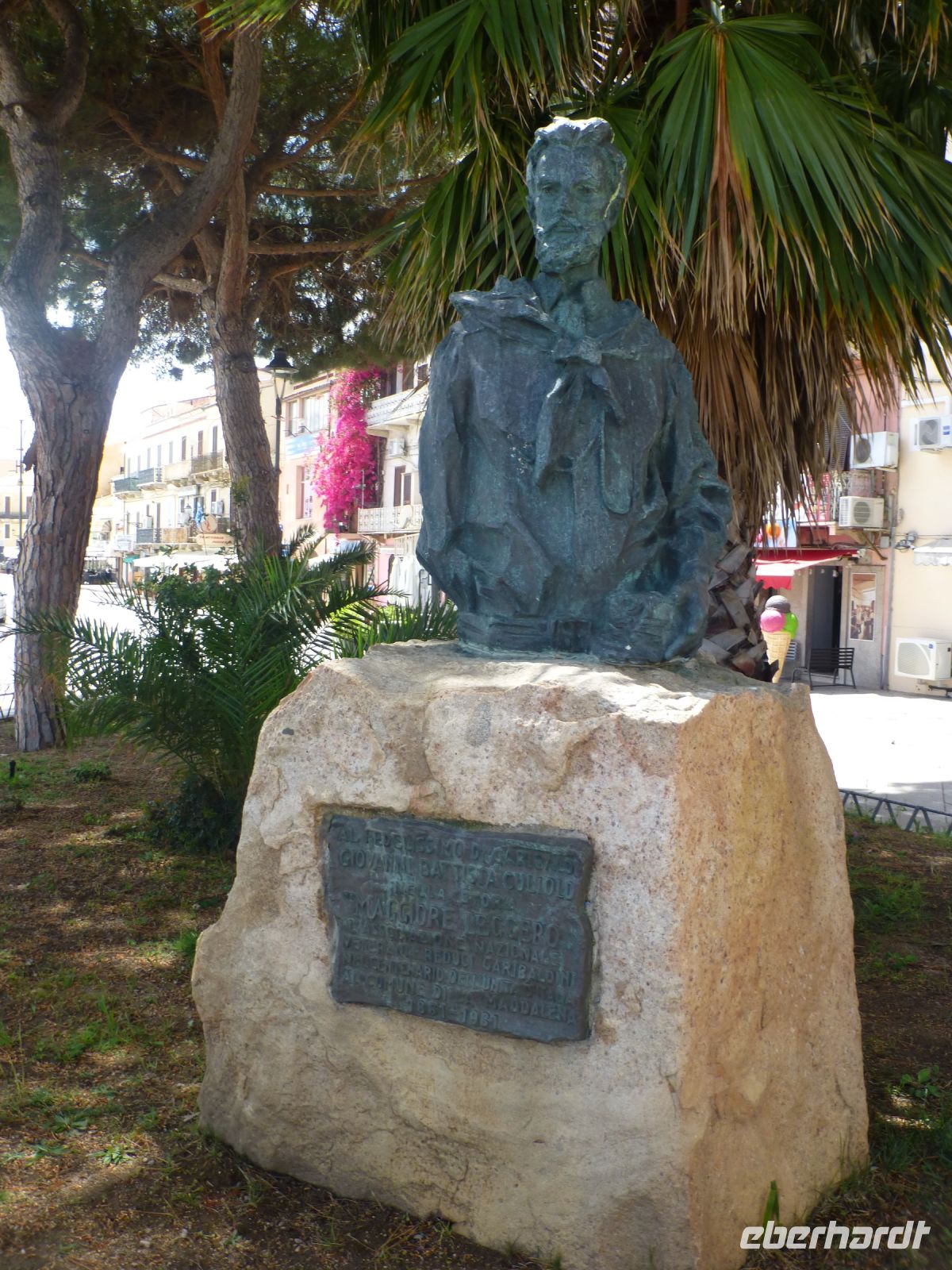 Der Nationalheld Guiseppe Garibaldi lebte 27 Jahre auf der Insel Caprera.