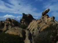 … über 300 Mio Jahren geformten Granit ist spektakulär.