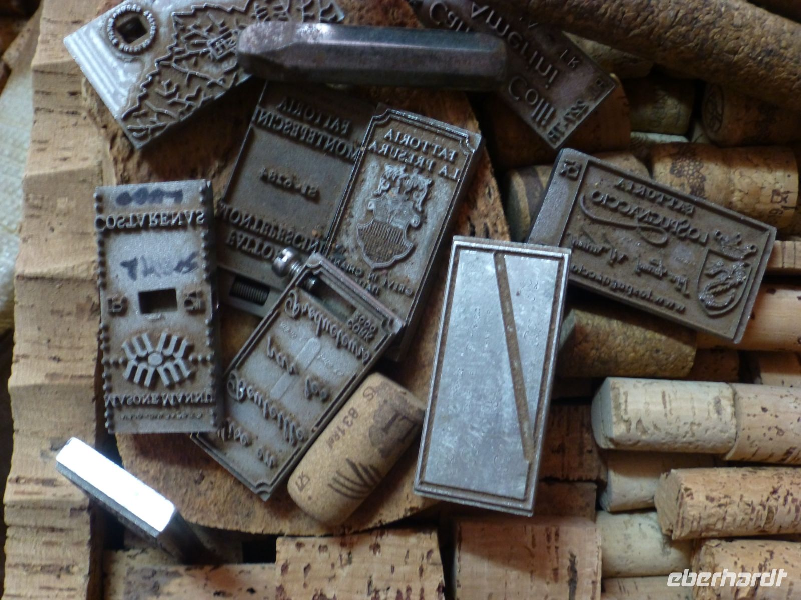 Die Stempel stehen für eine besondere Güte, denn nicht jeder Korken hält dicht.