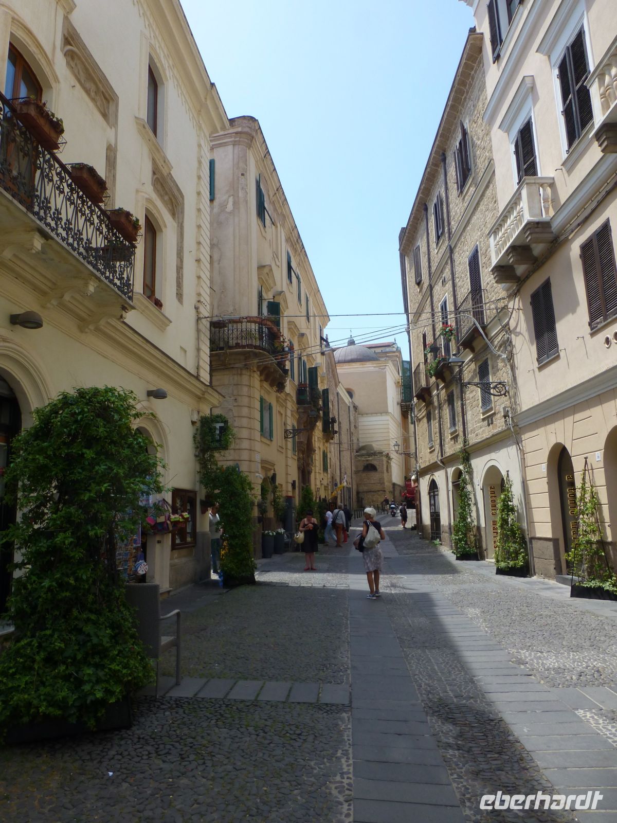 Die Altstadt ist Fußgängerzone.