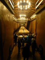 Der Weinkeller ist beeindruckend. Und das ist nur ein Teil. 