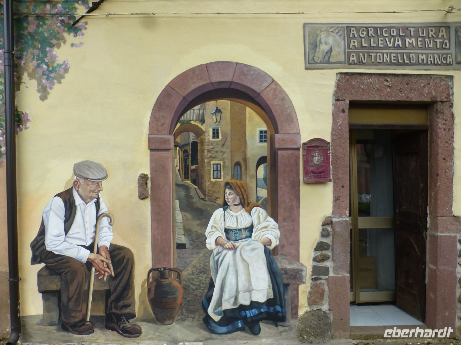 … und was ist gemalt?