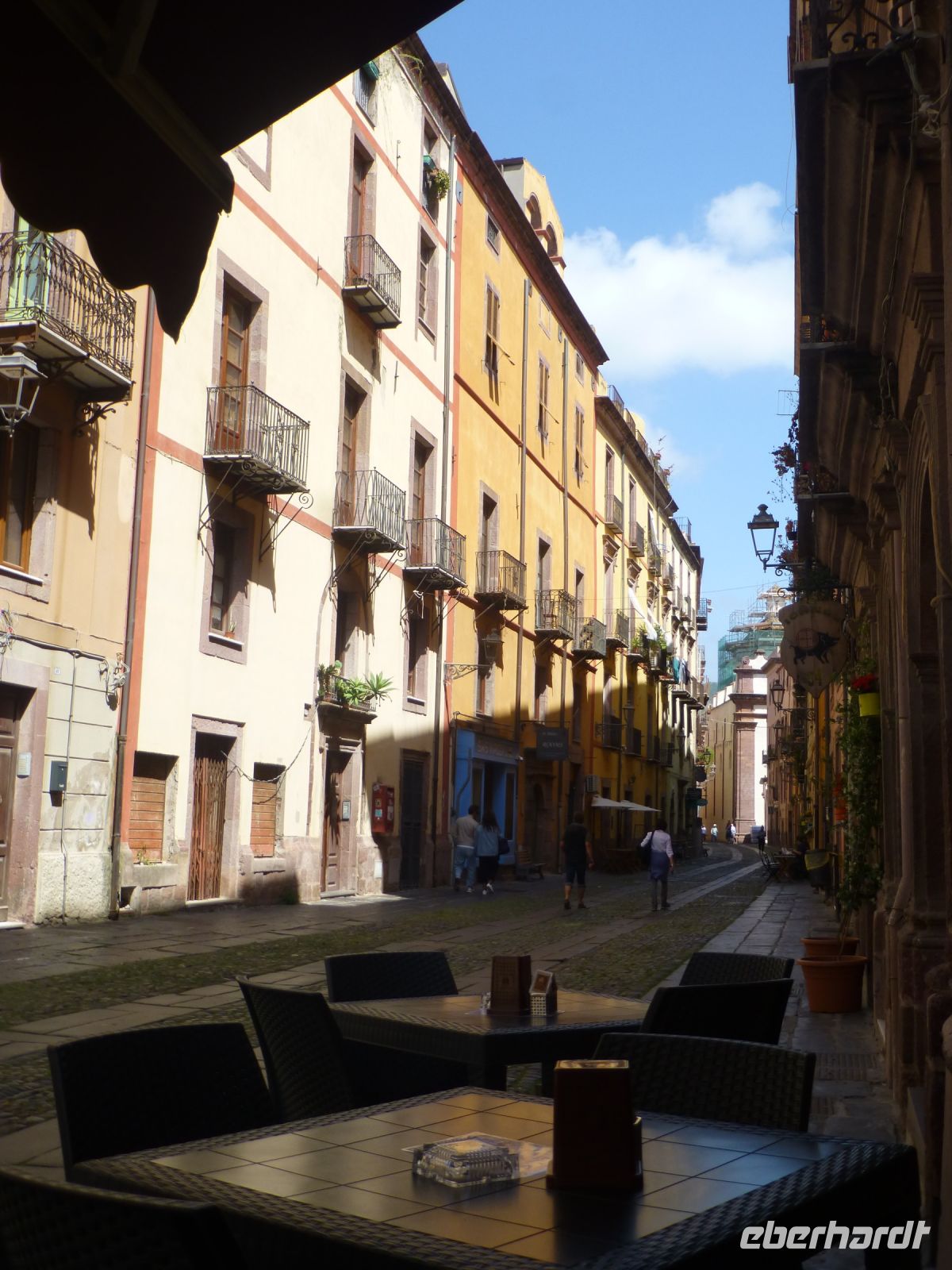 Den Corso flankieren Häuser, deren Eigentümer im 18. Jh. zu Geld gekommen sind …