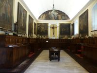 Die Schiffsmodelle in der Sakristei sind von Seefahrern gestiftet worden.