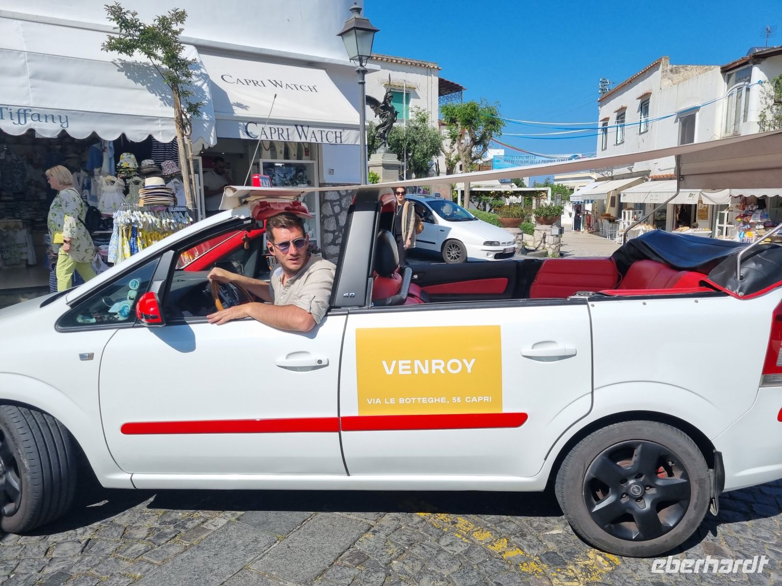 Taxifahrt nach Anacapri 