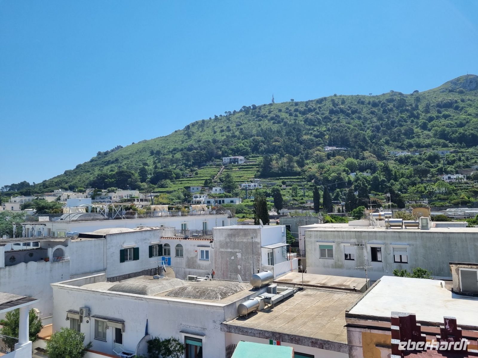 Anacapri - Ausblick von der Terrasse Casa Rossa 