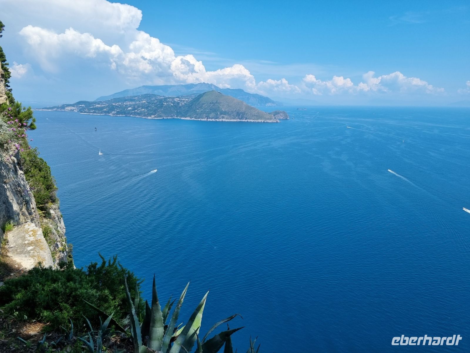 Ausblicke von der Villa Jovis...