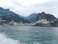 Amalfi, Blick vom Meer