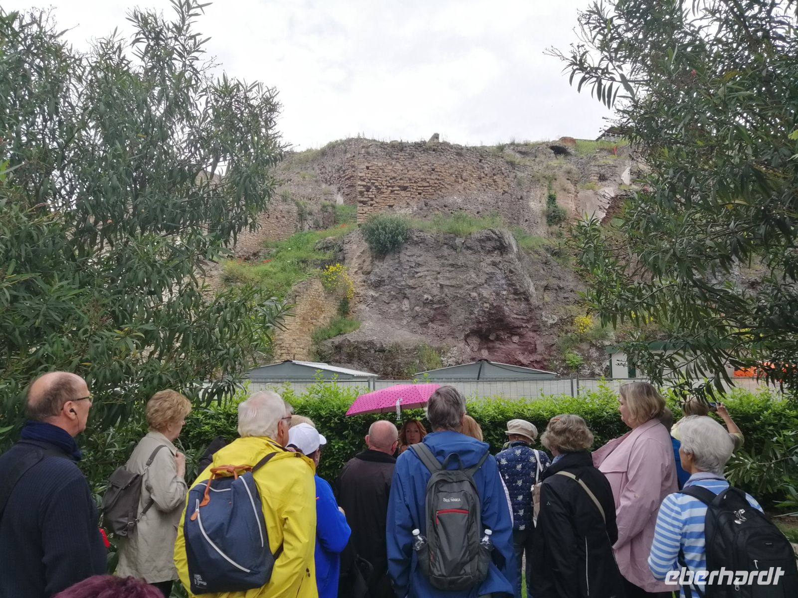 Pompej, Beginn der Besichtigung