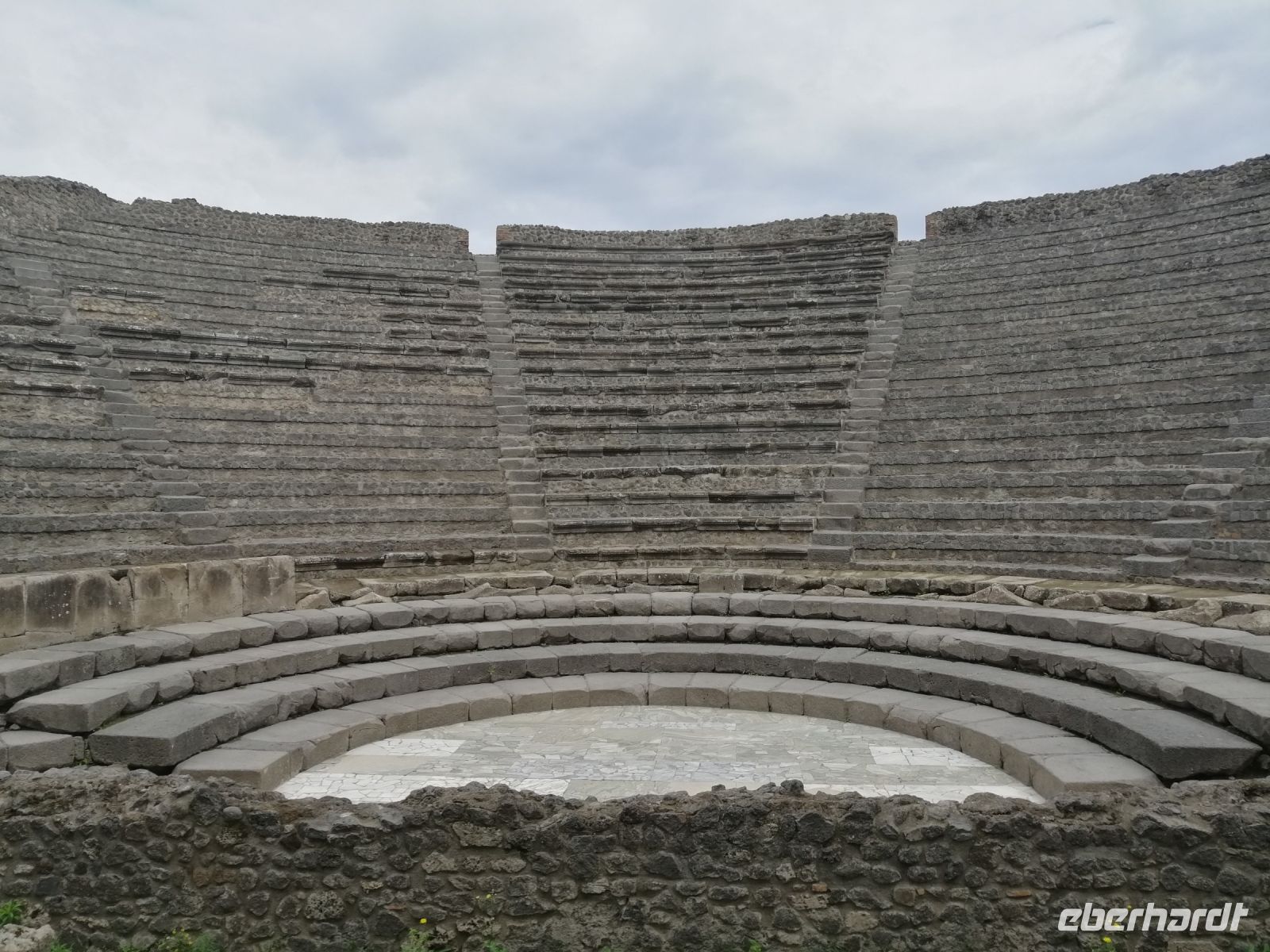 das kleine Theater von Pompej
