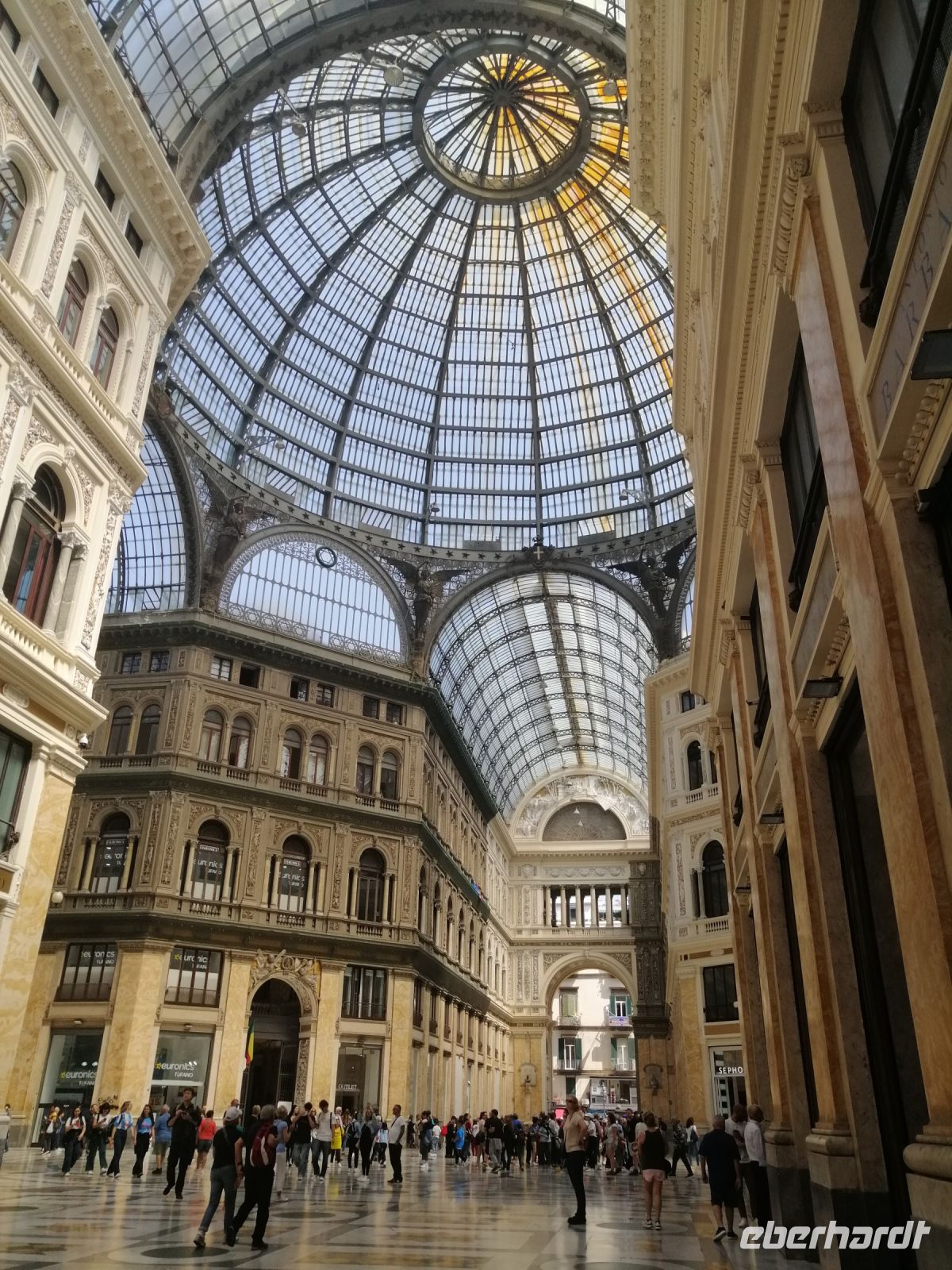 Einkaufspassage Galerie Umberto I, Altstadt von Neapel