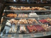 Süßigkeiten-Vitrine, Café Gambrius, Neapel