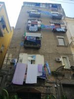 Wäsche trocknen, Altstadt von Neapel