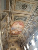 Deckenschmuck, archeologisches Museum in Neapel