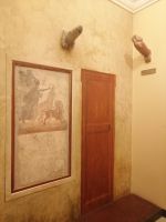 Fresken und Phalluse aus Pompej, archeologisches Museum in Neapel