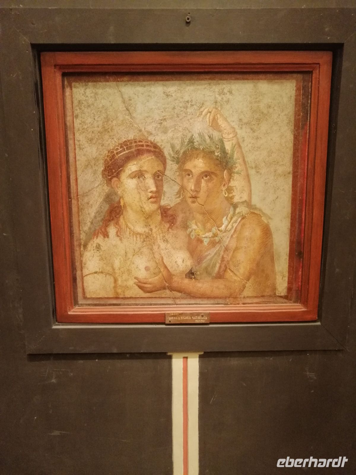 erotische Fresken aus Pompej, archeologisches Museum in Neapel