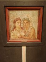 erotische Fresken aus Pompej, archeologisches Museum in Neapel