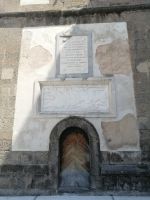 Eingang in den Glockenturm der Kirche Santa Maria Assunta, Positano