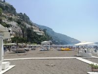 Am Strand in Positano