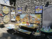 Straßenhändler in Ravello