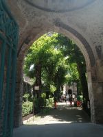 Eingangsbereich Villa Rufolo, Ravello