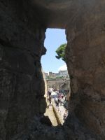 Blick auf die Straße von Herculaneum