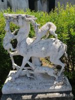 eine Statue im Garten von Herculaneum