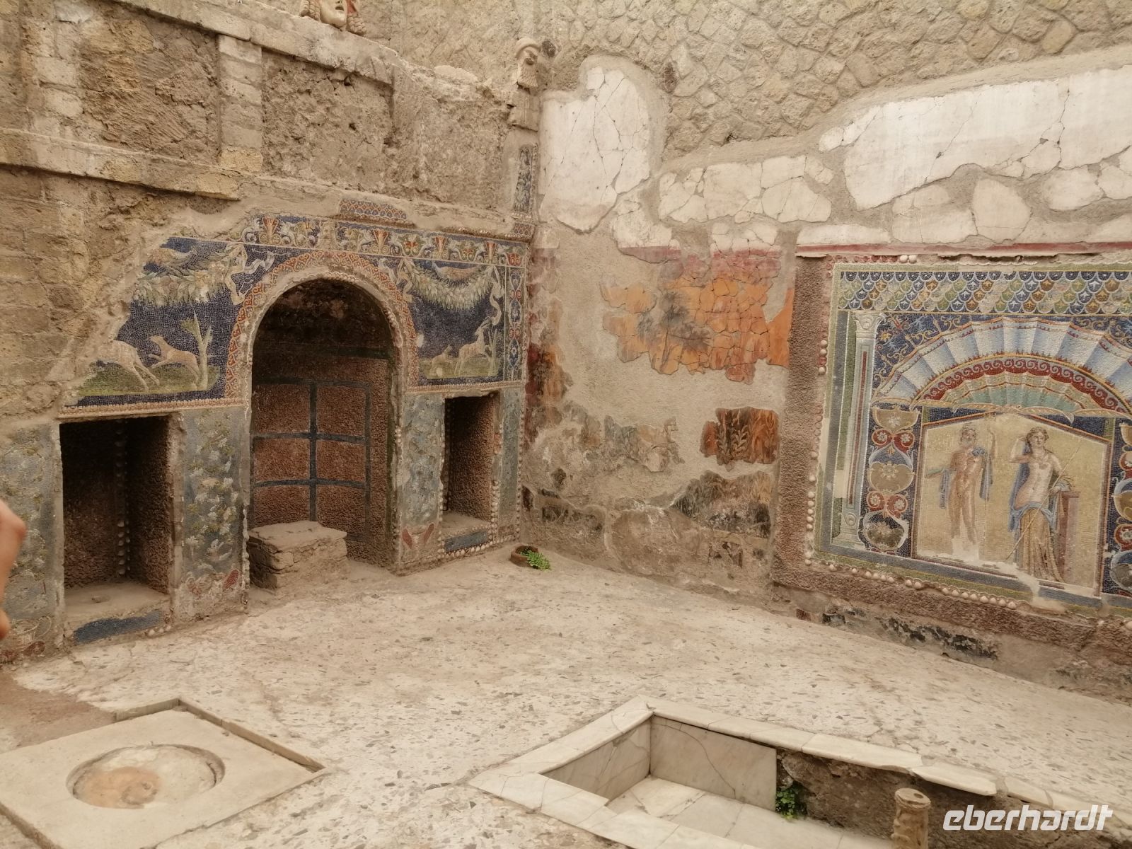 Garten einer wohlhabenden Familie, Herculaneum