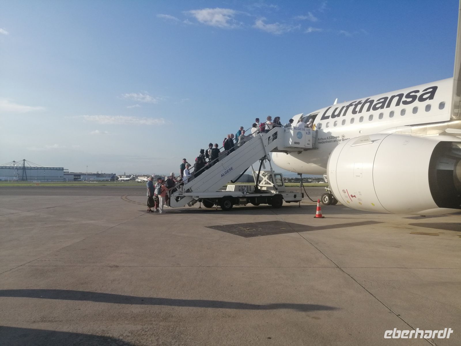 Abreise nach Deutschland